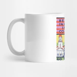 1930s Go to Church Mug